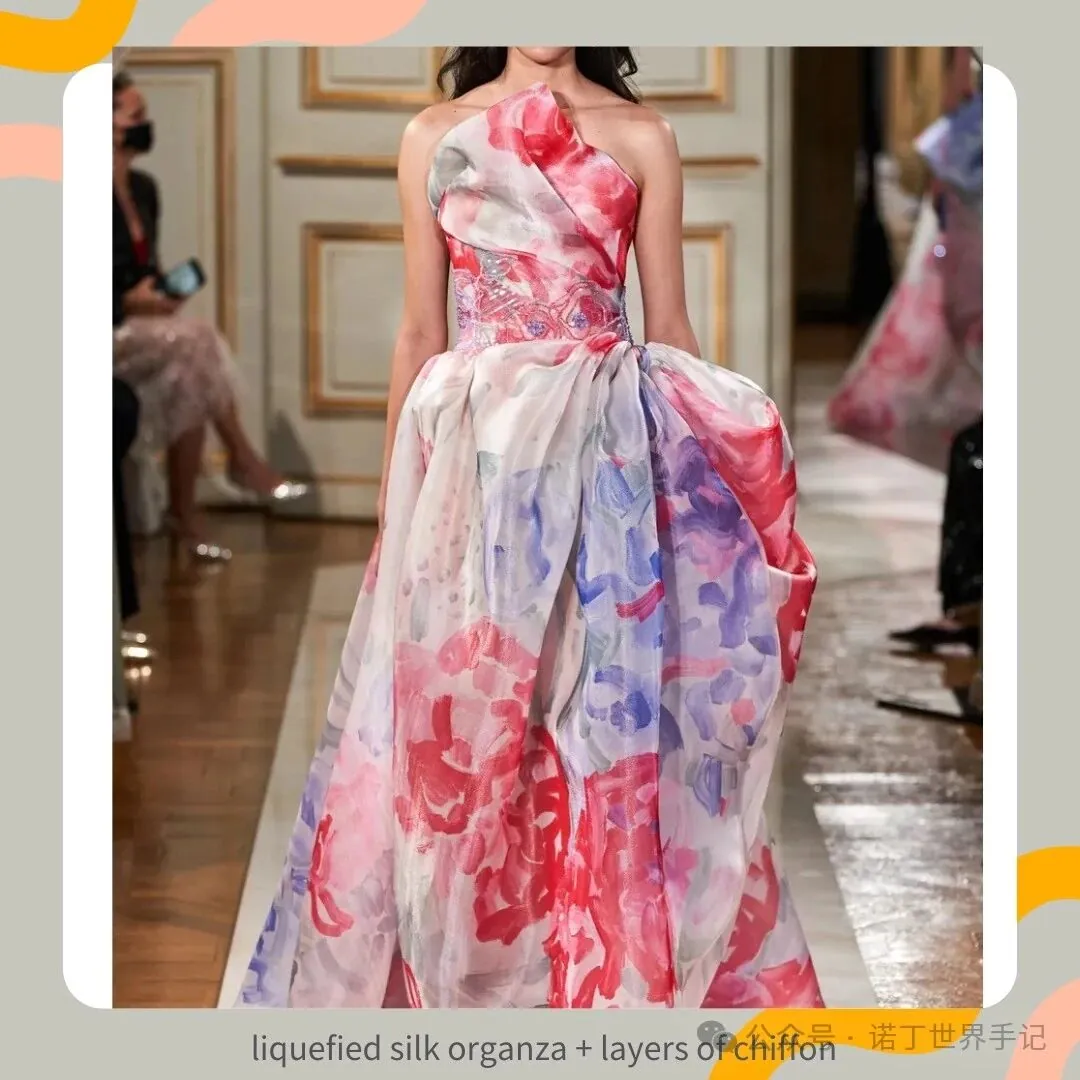 NottingW Fashionary fashion term — liquefied silk organza