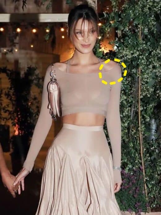Balletcore芭蕾风上衣 Bella Hadid同款